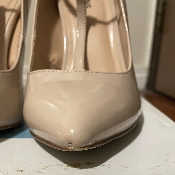 Call It Spring Beige Faux Leather High Heel - Picture 7 of 10